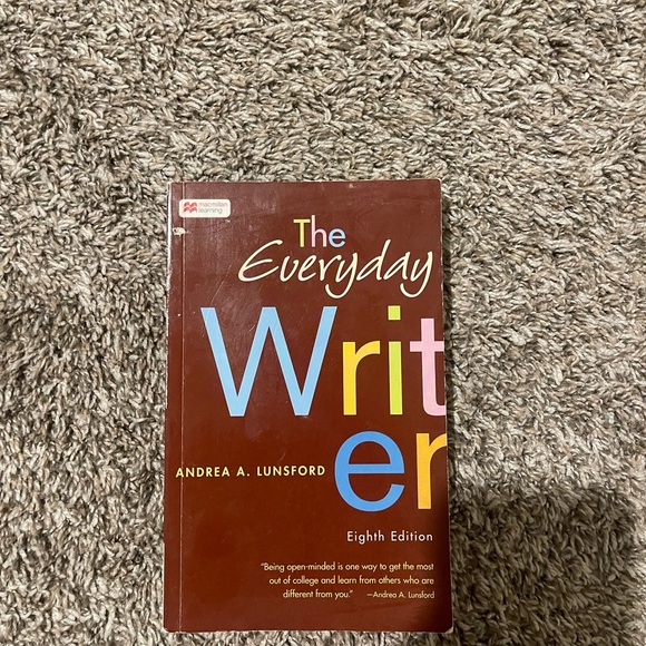 Other - The Everyday Writer Eighth Edition Book